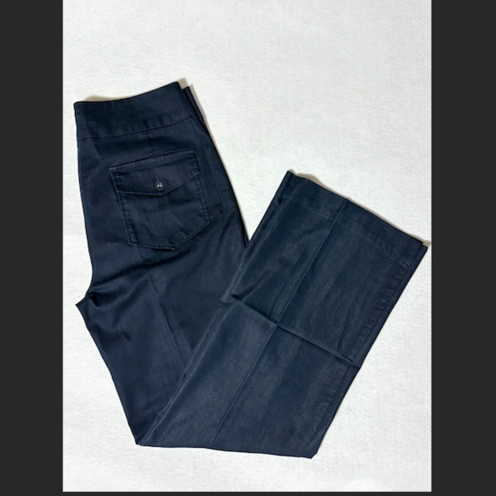 John Paul Richard Navy Blue Pantsuit Suit Set medium size 8 - Picture 9 of 11
